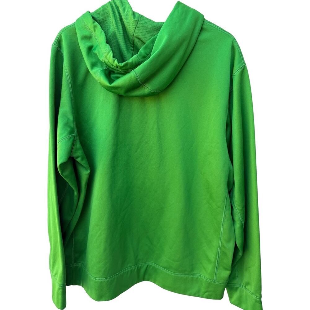 Nike Therma-Fit Hoodie Mens XL Green Pullover Sweatshirt - Picture 2 of 5